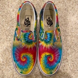 Tie Dye slip on Vans